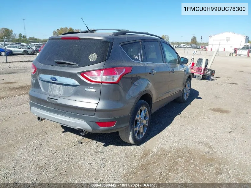 2013 Ford Escape Sel VIN: 1FMCU0H99DUC78300 Lot: 40590442