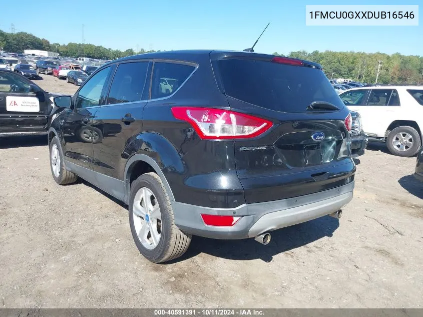 2013 Ford Escape Se VIN: 1FMCU0GXXDUB16546 Lot: 40591391