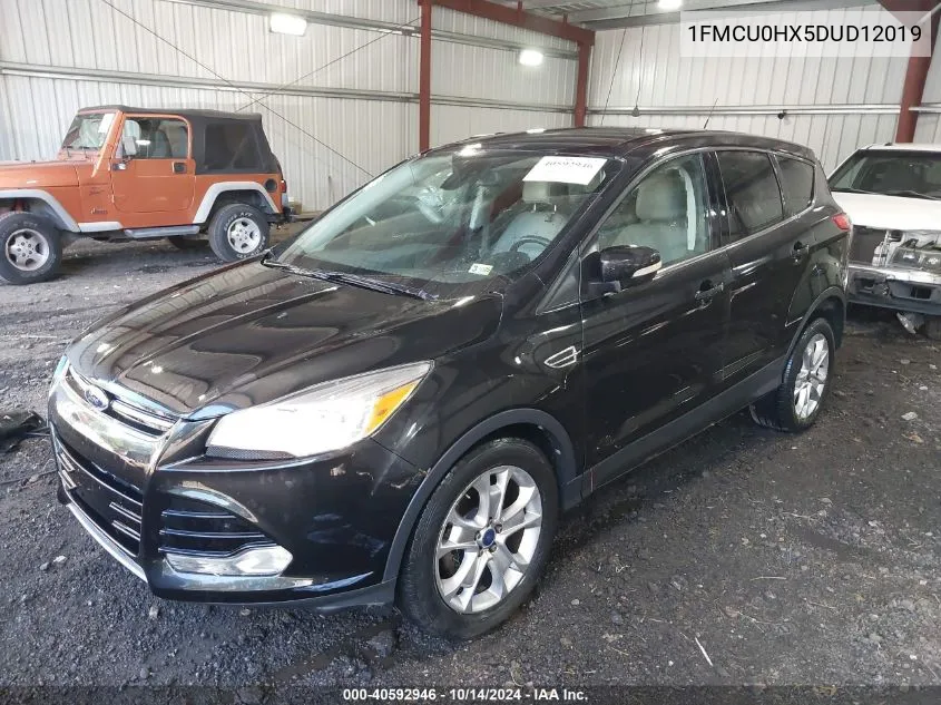 2013 Ford Escape Sel VIN: 1FMCU0HX5DUD12019 Lot: 40592946