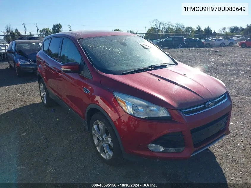 2013 Ford Escape Sel VIN: 1FMCU9H97DUD80649 Lot: 40595156