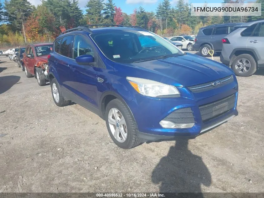 2013 Ford Escape Se VIN: 1FMCU9G90DUA96734 Lot: 40596532