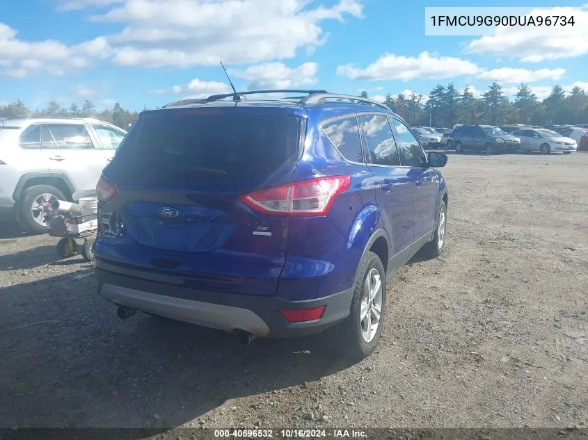 2013 Ford Escape Se VIN: 1FMCU9G90DUA96734 Lot: 40596532