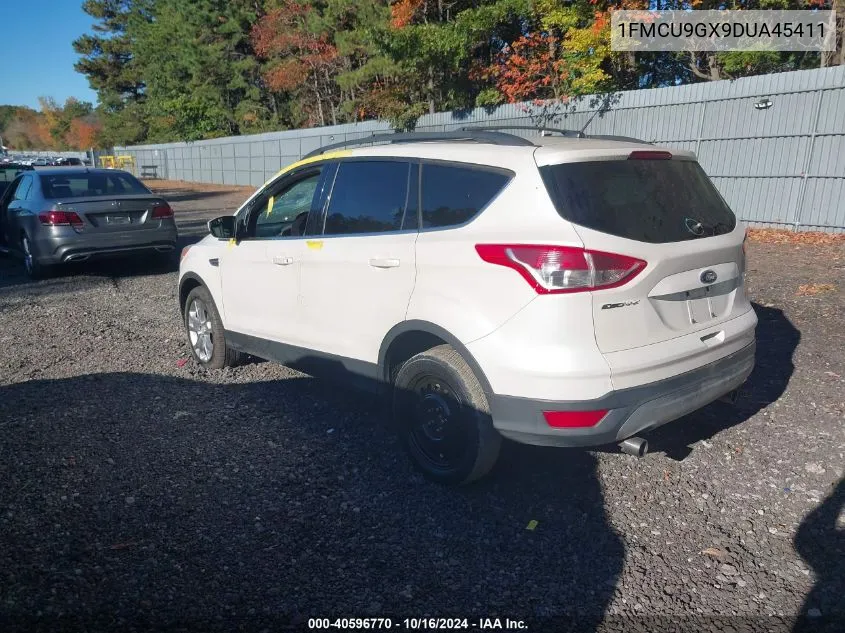 2013 Ford Escape Se VIN: 1FMCU9GX9DUA45411 Lot: 40596770