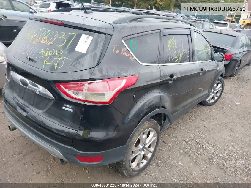 2013 Ford Escape Sel VIN: 1FMCU9HX8DUB65750 Lot: 40601225