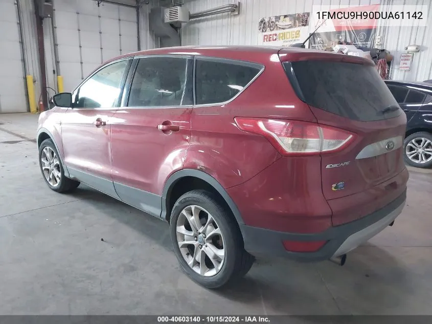 2013 Ford Escape Sel VIN: 1FMCU9H90DUA61142 Lot: 40603140