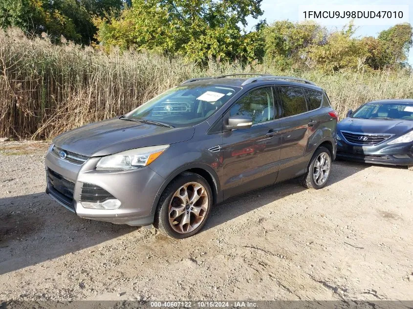 2013 Ford Escape Titanium VIN: 1FMCU9J98DUD47010 Lot: 40607122