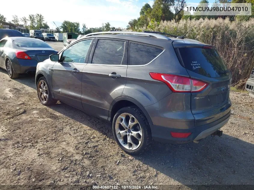 2013 Ford Escape Titanium VIN: 1FMCU9J98DUD47010 Lot: 40607122