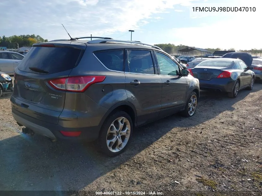 2013 Ford Escape Titanium VIN: 1FMCU9J98DUD47010 Lot: 40607122