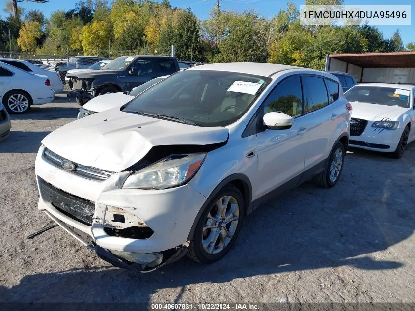 2013 Ford Escape Sel VIN: 1FMCU0HX4DUA95496 Lot: 40607831