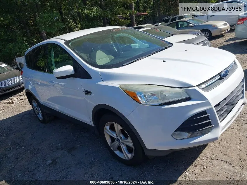 2013 Ford Escape Se VIN: 1FMCU0GX8DUA73986 Lot: 40609836