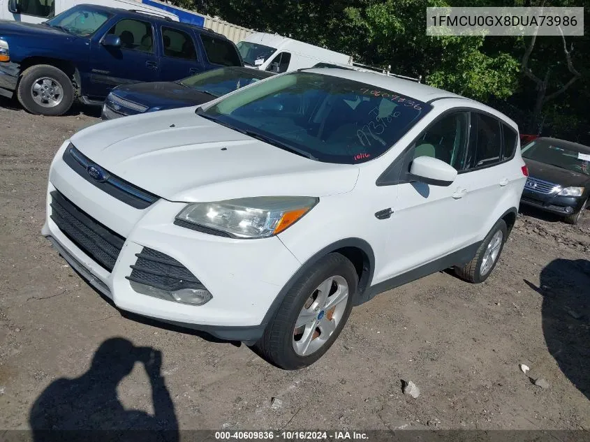 2013 Ford Escape Se VIN: 1FMCU0GX8DUA73986 Lot: 40609836