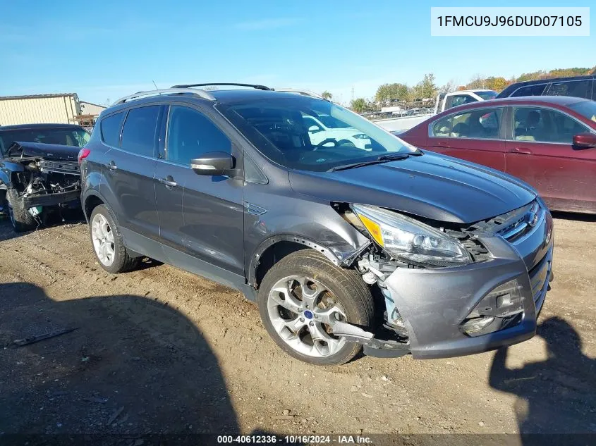 2013 Ford Escape Titanium VIN: 1FMCU9J96DUD07105 Lot: 40612336