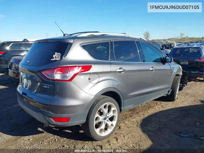 2013 Ford Escape Titanium VIN: 1FMCU9J96DUD07105 Lot: 40612336