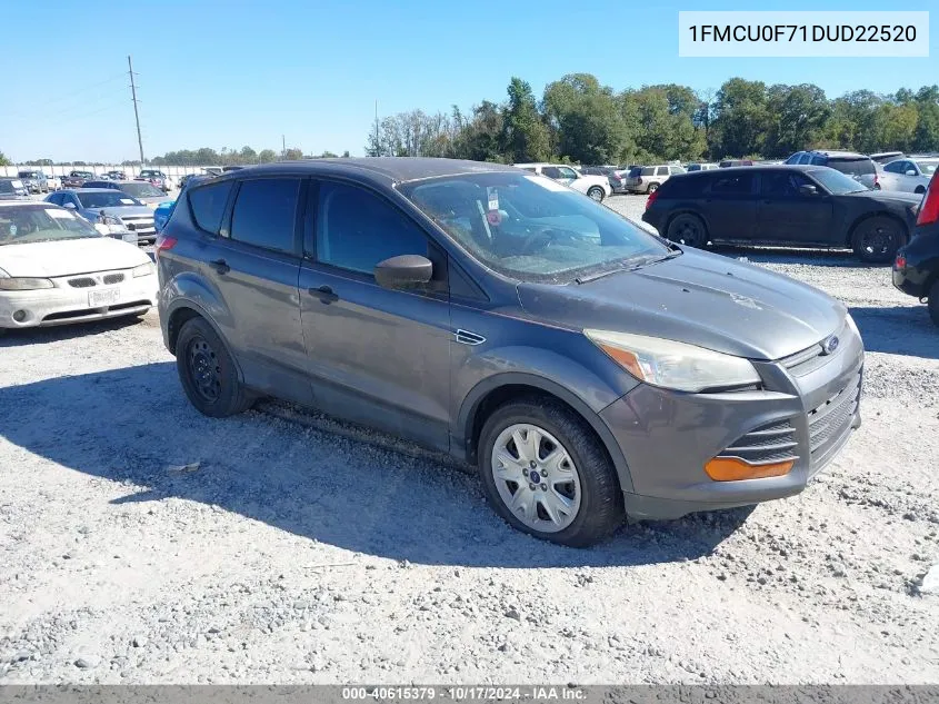 2013 Ford Escape S VIN: 1FMCU0F71DUD22520 Lot: 40615379