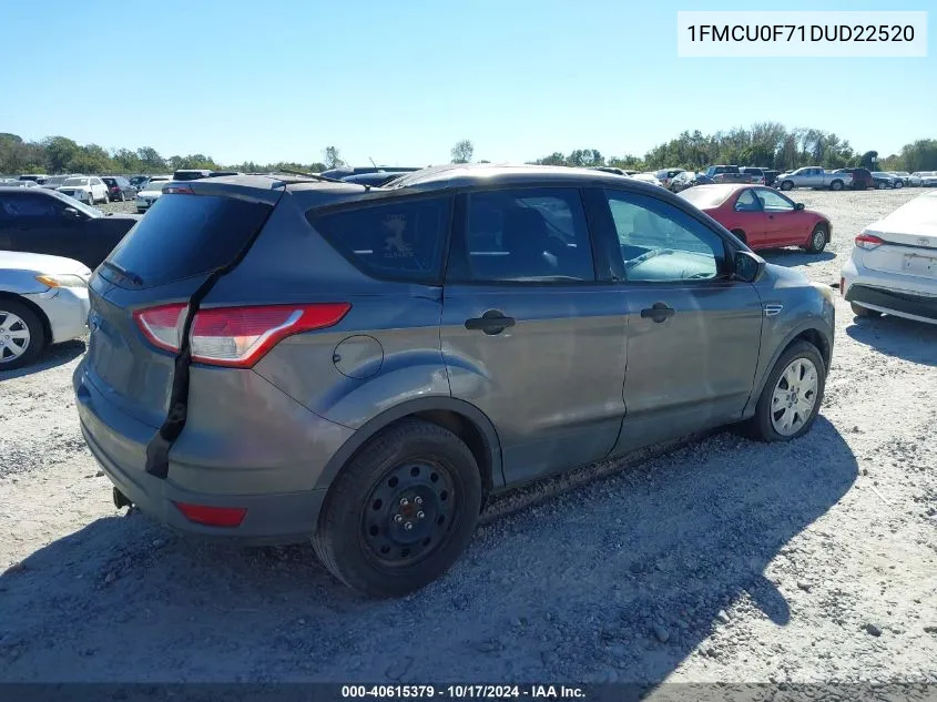 2013 Ford Escape S VIN: 1FMCU0F71DUD22520 Lot: 40615379