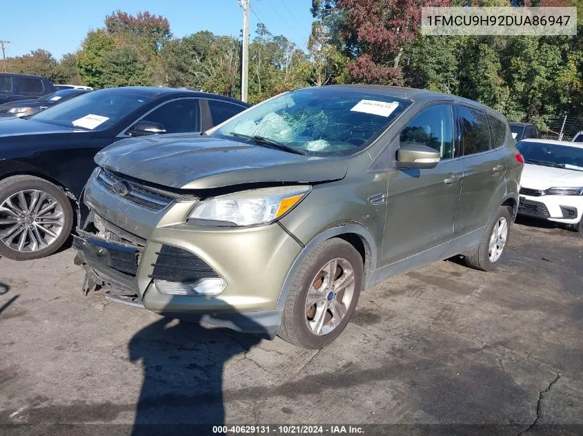 2013 Ford Escape Sel VIN: 1FMCU9H92DUA86947 Lot: 40629131