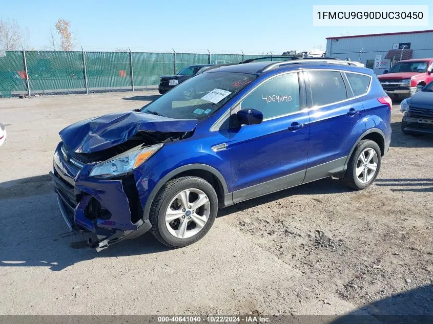 2013 Ford Escape Se VIN: 1FMCU9G90DUC30450 Lot: 40641040