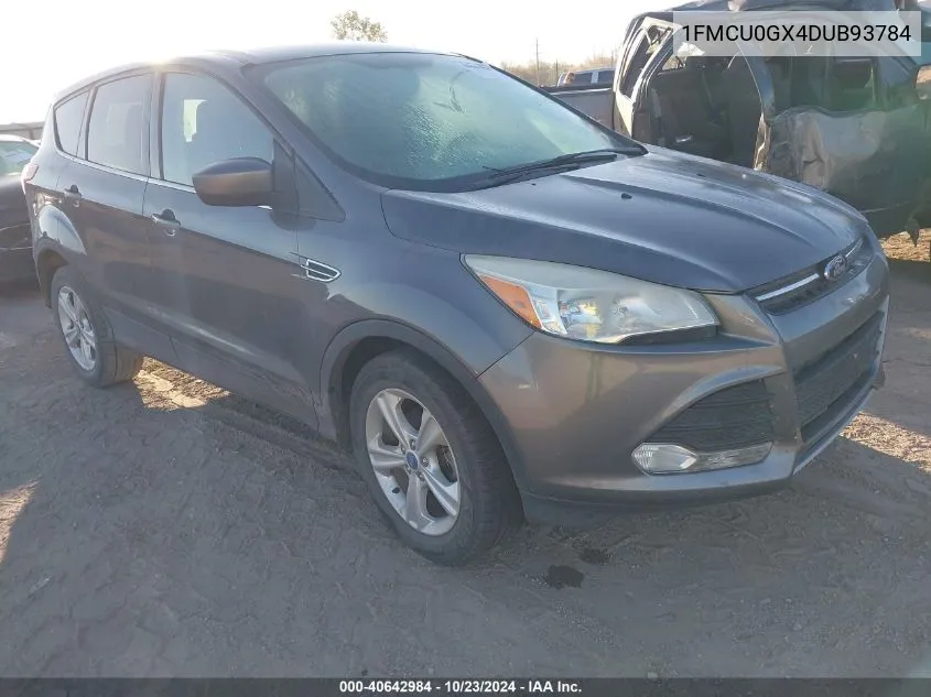 2013 Ford Escape Se VIN: 1FMCU0GX4DUB93784 Lot: 40642984