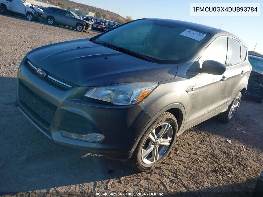 2013 Ford Escape Se VIN: 1FMCU0GX4DUB93784 Lot: 40642984