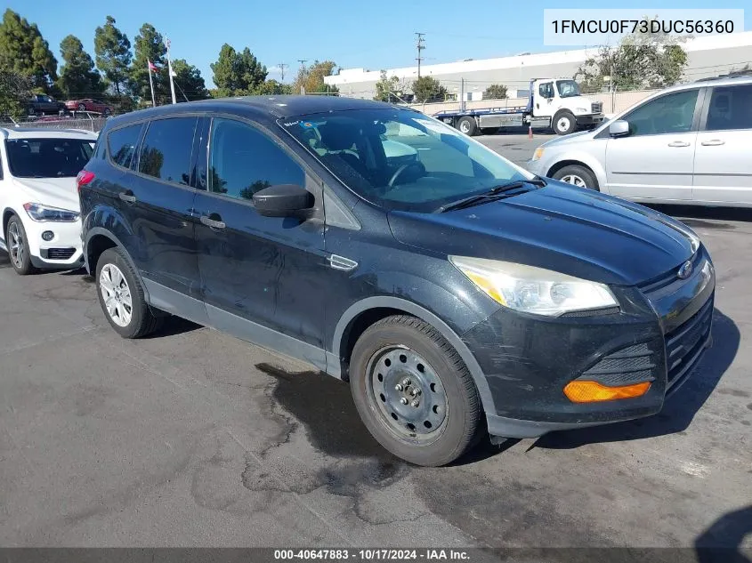 2013 Ford Escape S VIN: 1FMCU0F73DUC56360 Lot: 40647883