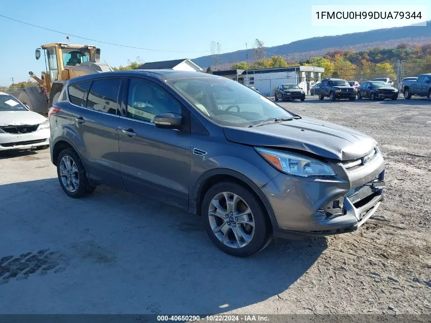 2013 Ford Escape Sel VIN: 1FMCU0H99DUA79344 Lot: 40650290