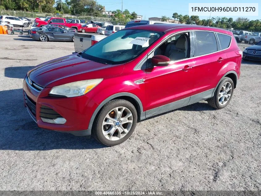 2013 Ford Escape Sel VIN: 1FMCU0H96DUD11270 Lot: 40660335