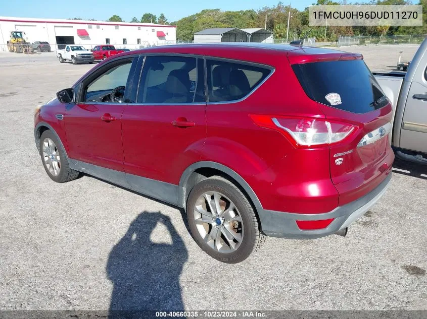 2013 Ford Escape Sel VIN: 1FMCU0H96DUD11270 Lot: 40660335