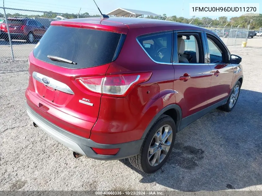 2013 Ford Escape Sel VIN: 1FMCU0H96DUD11270 Lot: 40660335