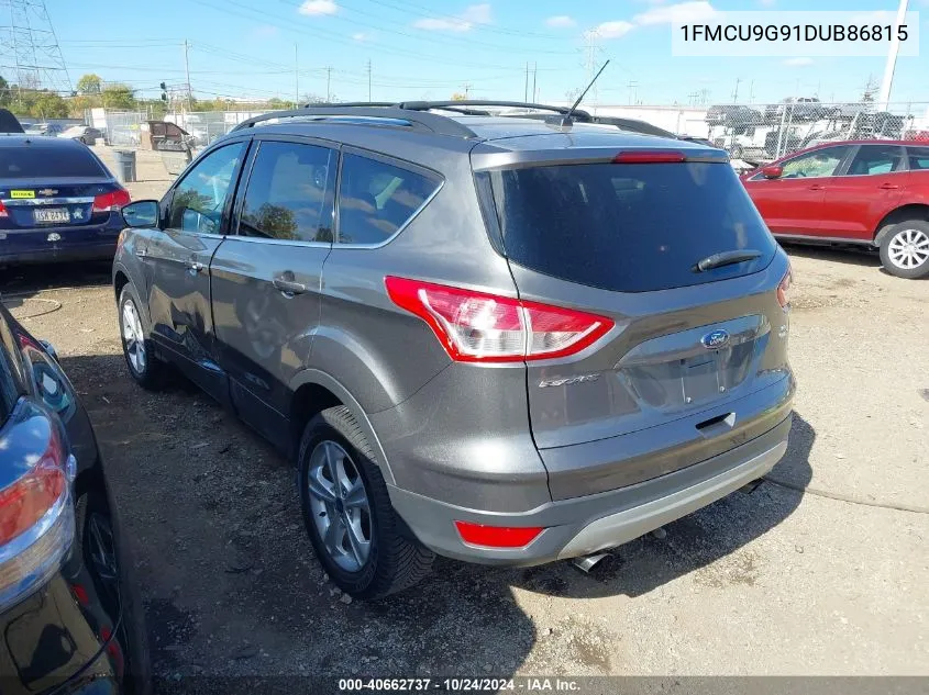 2013 Ford Escape Se VIN: 1FMCU9G91DUB86815 Lot: 40662737