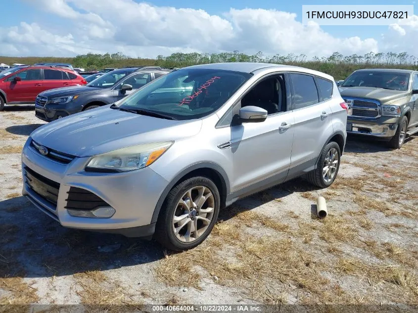 2013 Ford Escape Sel VIN: 1FMCU0H93DUC47821 Lot: 40664004