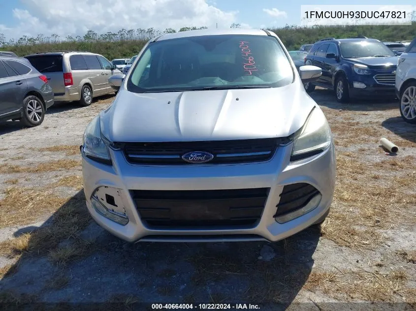 2013 Ford Escape Sel VIN: 1FMCU0H93DUC47821 Lot: 40664004