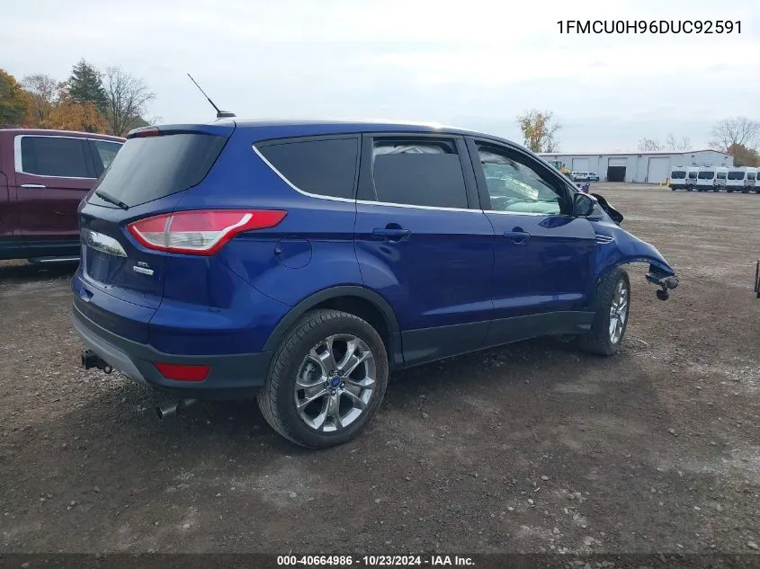 2013 Ford Escape Sel VIN: 1FMCU0H96DUC92591 Lot: 40664986