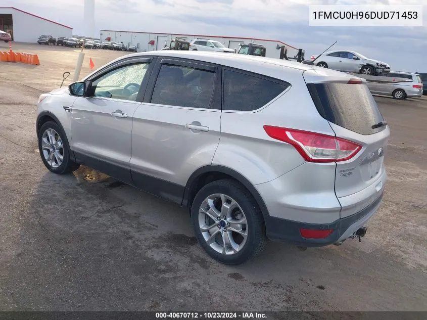 2013 Ford Escape Sel VIN: 1FMCU0H96DUD71453 Lot: 40670712