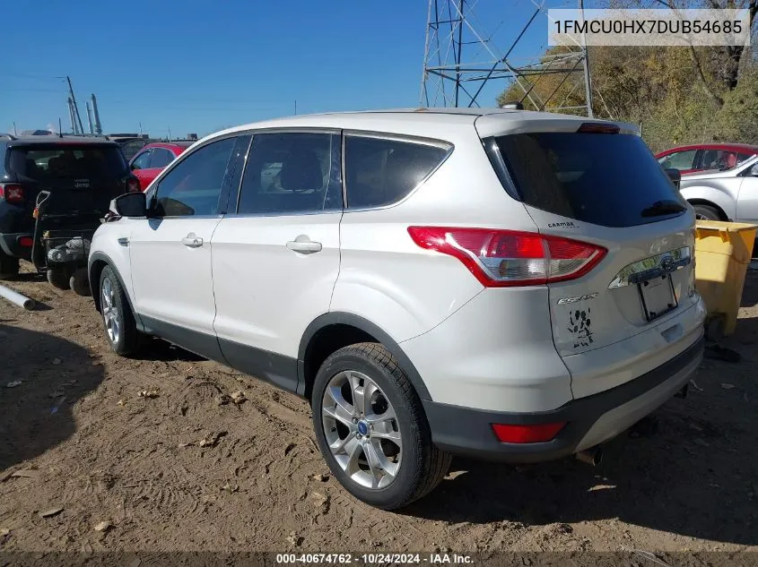 2013 Ford Escape Sel VIN: 1FMCU0HX7DUB54685 Lot: 40674762