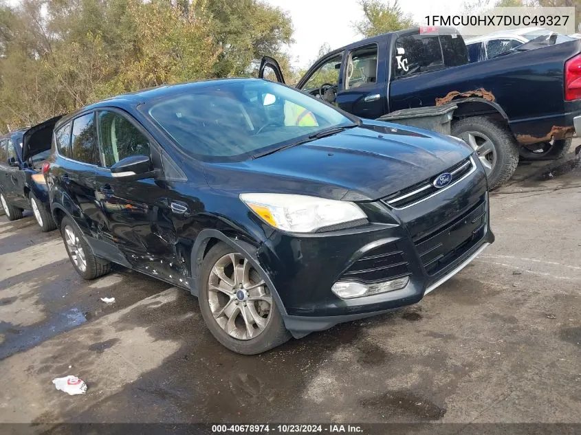 2013 Ford Escape Sel VIN: 1FMCU0HX7DUC49327 Lot: 40678974