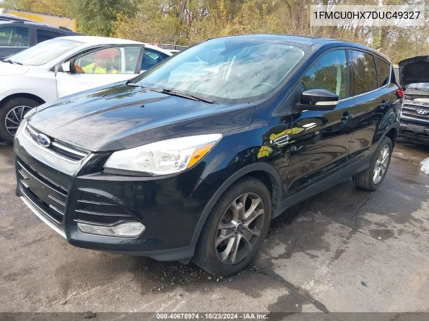 2013 Ford Escape Sel VIN: 1FMCU0HX7DUC49327 Lot: 40678974