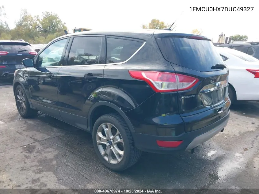 2013 Ford Escape Sel VIN: 1FMCU0HX7DUC49327 Lot: 40678974