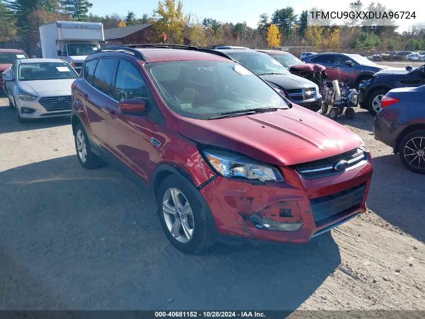 2013 Ford Escape Se VIN: 1FMCU9GXXDUA96724 Lot: 40681152