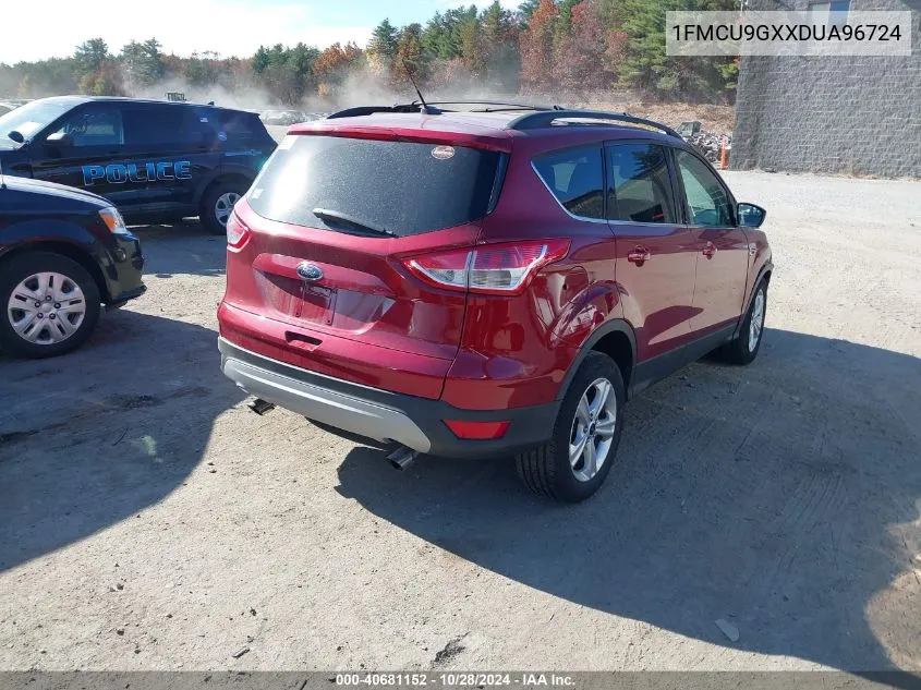 2013 Ford Escape Se VIN: 1FMCU9GXXDUA96724 Lot: 40681152