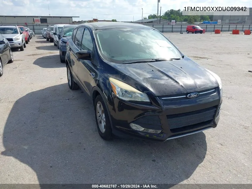 2013 Ford Escape Se VIN: 1FMCU0GXXDUC09342 Lot: 40682787