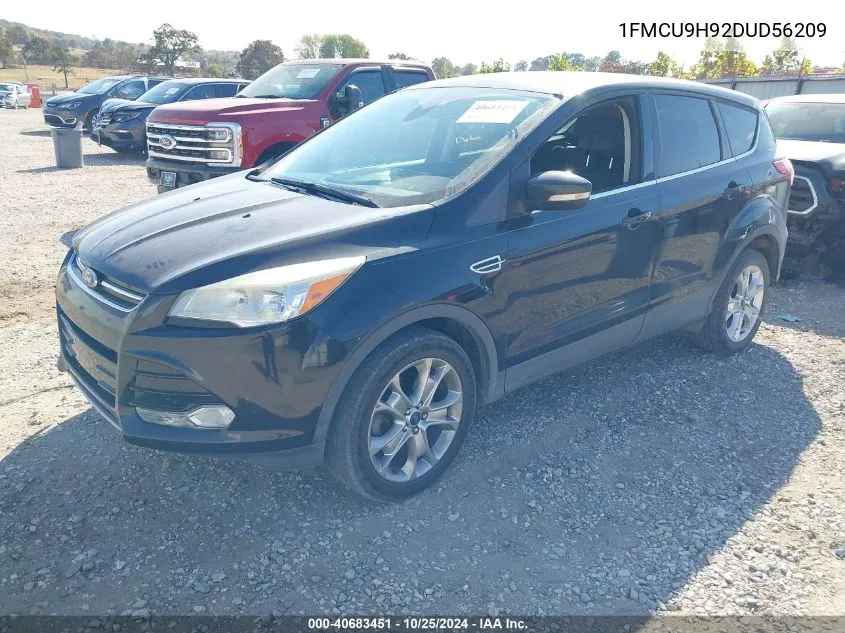 2013 Ford Escape Sel VIN: 1FMCU9H92DUD56209 Lot: 40683451