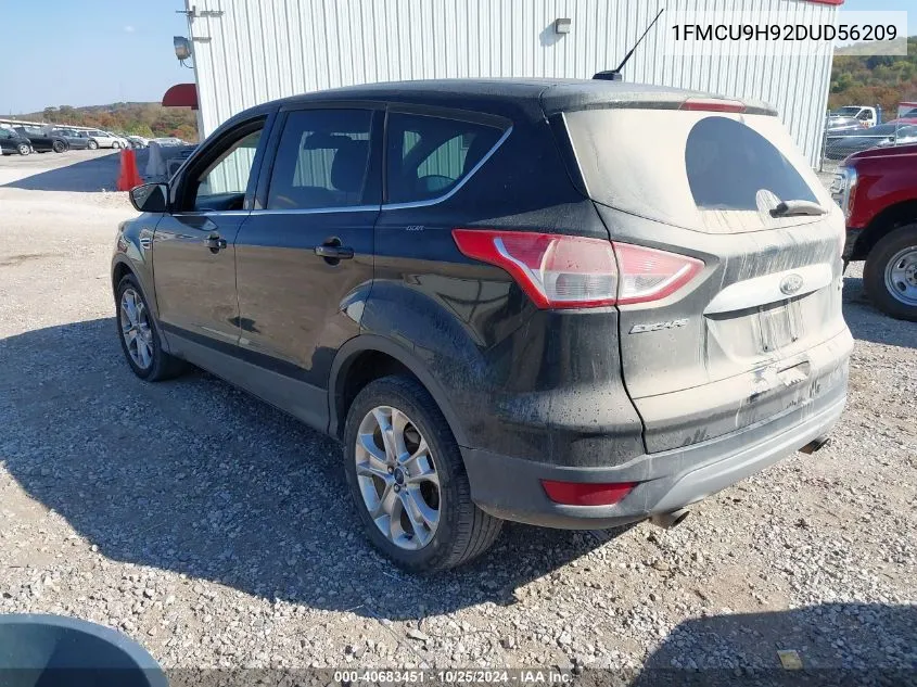 2013 Ford Escape Sel VIN: 1FMCU9H92DUD56209 Lot: 40683451