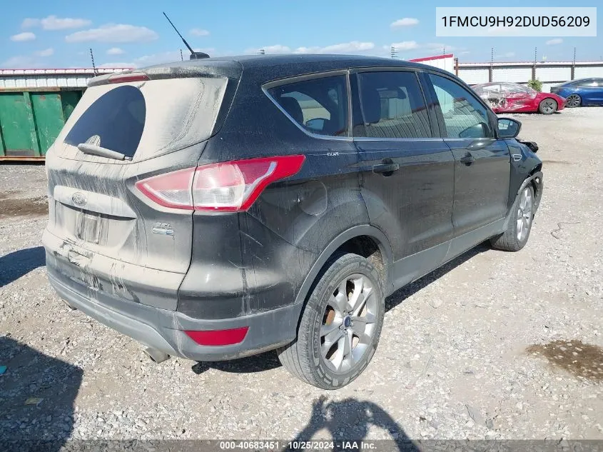 2013 Ford Escape Sel VIN: 1FMCU9H92DUD56209 Lot: 40683451