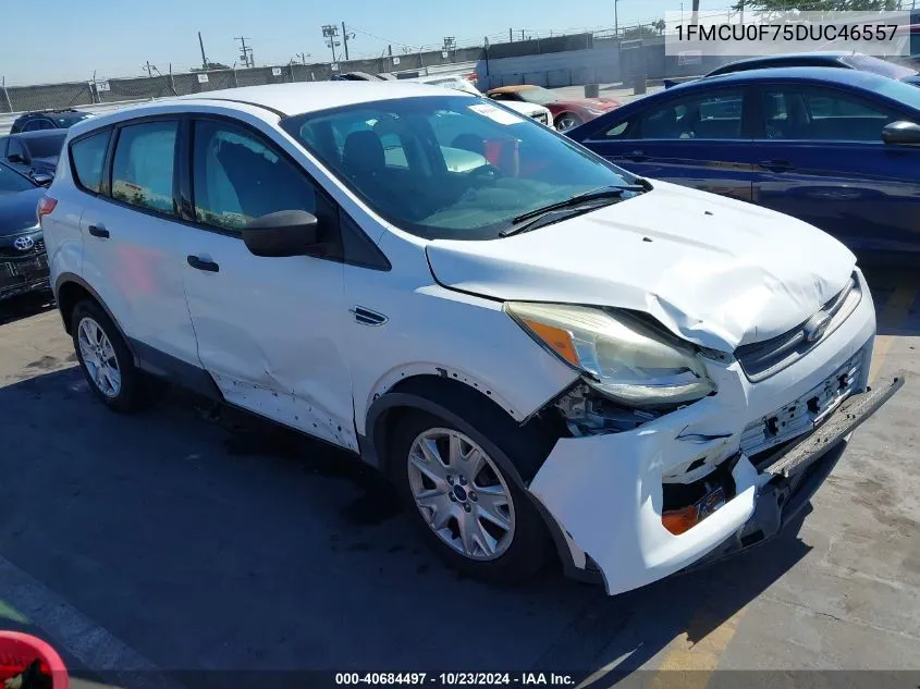 2013 Ford Escape S VIN: 1FMCU0F75DUC46557 Lot: 40684497