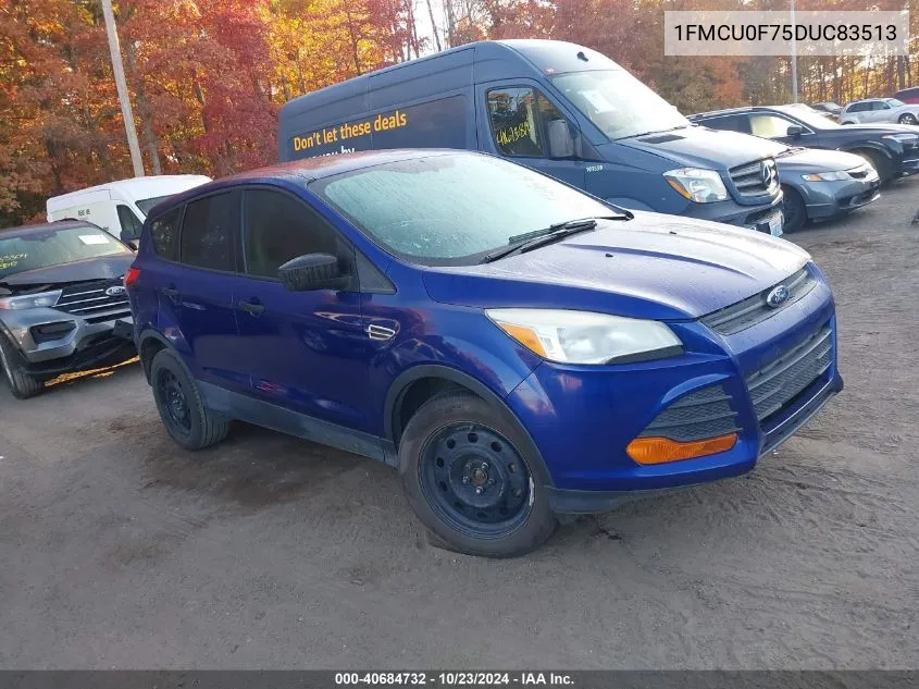 2013 Ford Escape S VIN: 1FMCU0F75DUC83513 Lot: 40684732