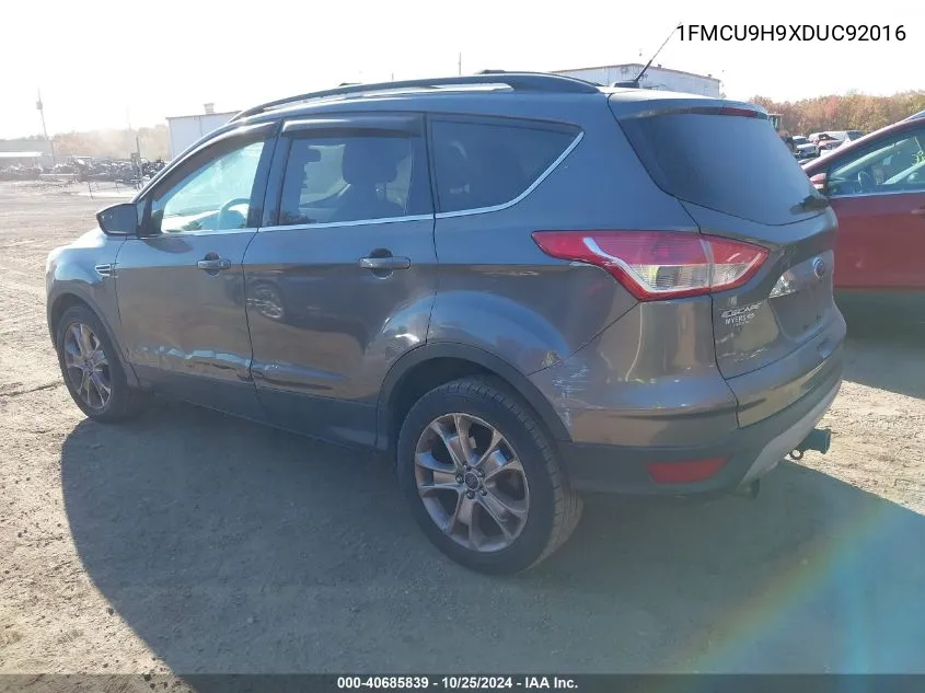 2013 Ford Escape Sel VIN: 1FMCU9H9XDUC92016 Lot: 40685839