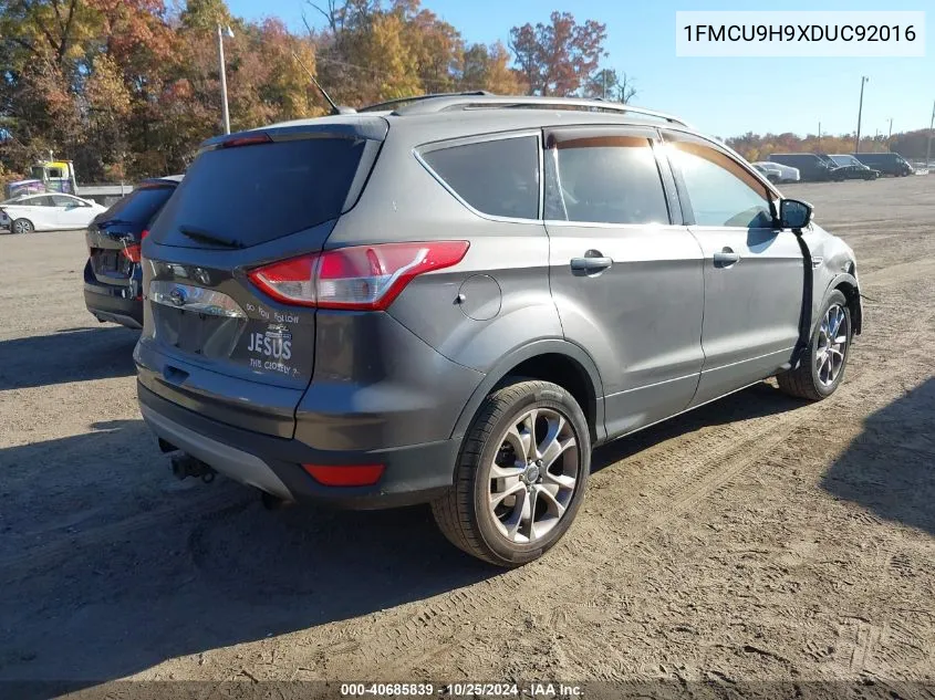 2013 Ford Escape Sel VIN: 1FMCU9H9XDUC92016 Lot: 40685839