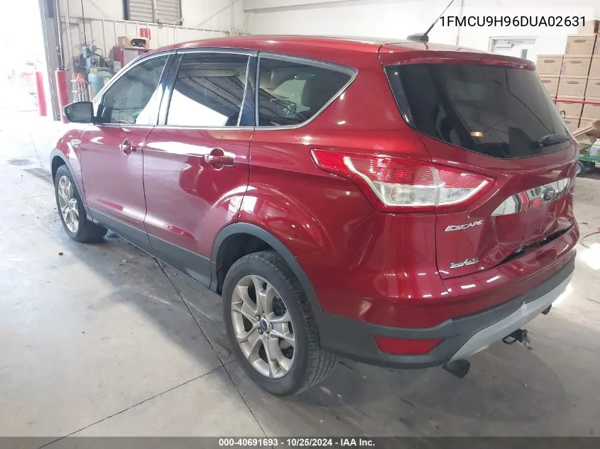 2013 Ford Escape Sel VIN: 1FMCU9H96DUA02631 Lot: 40691693