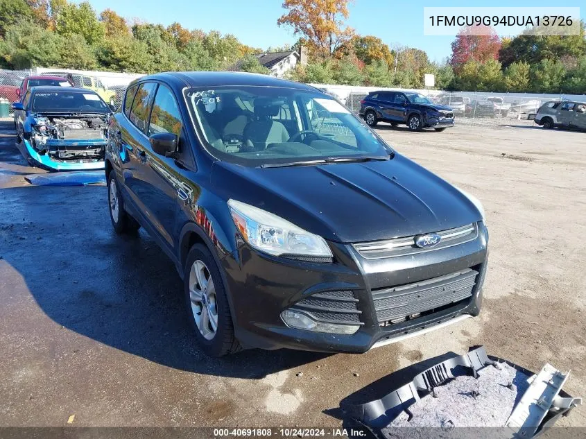 2013 Ford Escape Se VIN: 1FMCU9G94DUA13726 Lot: 40691808