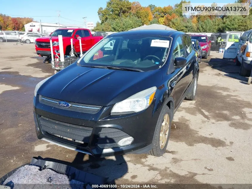 2013 Ford Escape Se VIN: 1FMCU9G94DUA13726 Lot: 40691808